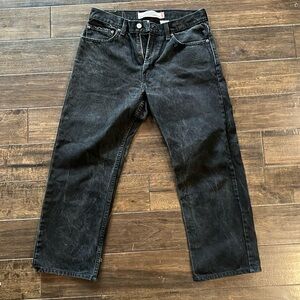 Black Levi’s regular Fit denim jeans